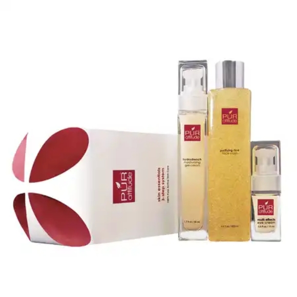 NIB PUR ATTITUDE 3 STEP SYSTEM-PURIFYING FACE WASH, HYDRODRENCH GEL & EYE CREAM - Picture 3 of 3